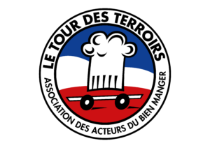 Logo en couleur de l'association Le Tour des Terroirs, acteurs du bien manger